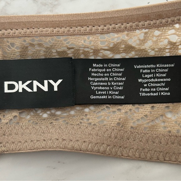 NWT DNKY Modern Lace Strapless Bralette - Picture 4 of 7